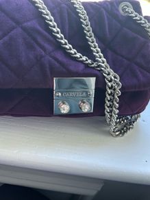 Carvela Velvet Handbag