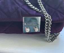 Carvela Velvet Handbag