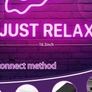 SALE Just Relax Neon Sign,Neon Light Sign Powered by USB with Switch Image 4