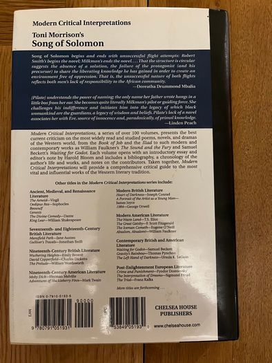 Harold Bloom Modern Critical Interpretations Book Collection