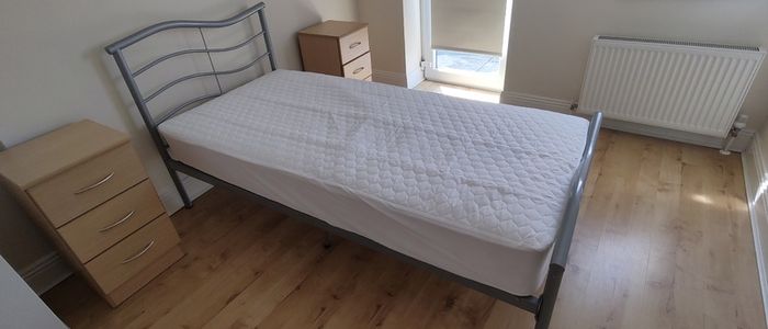 Pristine Single Bed & Premium Orthapedic Mattress