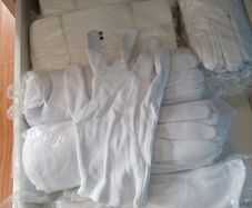 White gloves
