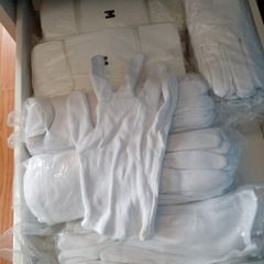 White gloves