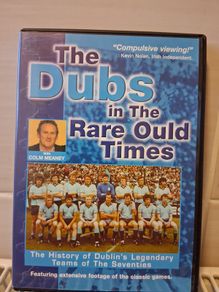 Dublin GAA DVD. The Dubs In The Rare Ould Times DVD. The History Of The Dubs in The 1970s.Not A Dublin Jersey.Collect In Dublin Or Receive Via Post.