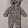 Warm cosy Hooded pramsuit all in one Image 3