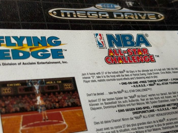 NBA All-Star Challenge for Sega Mega Drive - Boxed