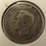 English 2 Shilling Coin 1939 Image 2