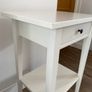 Ikea Hemnes White Bedside Table Image 6