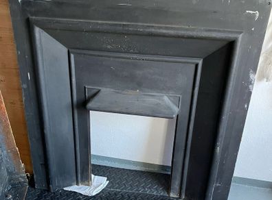 Cast Iron Fireplace Irish Made - Reduced further to make space..