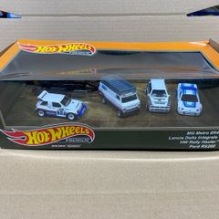 Hot Wheels Premium Rally Legends 4 Pack Hot Wheels Damaged Box