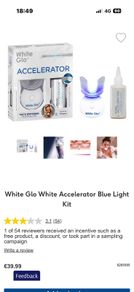 Teeth whitening set