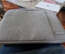 Grey Mosiso laptop case suitable for 11inch laptop