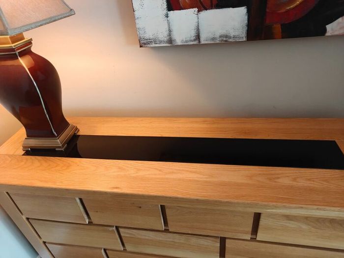 Sideboard and Corner TV unit.