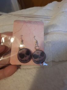 jack skellington earrings
