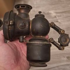 Antique Lucas Carbide Lamps (x2)