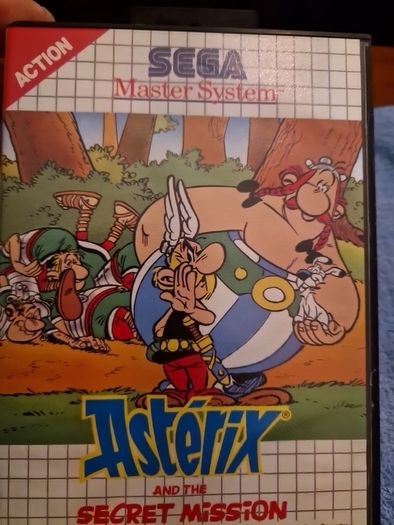 Asterix and the Secret Mission Sega Master System Arcade Retro Games Original
