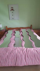 4 Wavy Mirror Panels