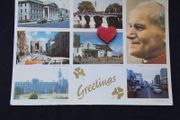 Ireland Postcard : Pope John Paul II , Commemorative Multi-view Postcard - 1979