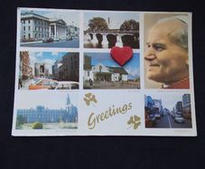 Ireland Postcard : Pope John Paul II , Commemorative Multi-view Postcard - 1979