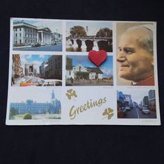 Ireland Postcard : Pope John Paul II , Commemorative Multi-view Postcard - 1979