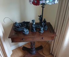 Edwardian mahogany table