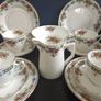 Fabulous George Proctor & Co. Gladstone China Tea for Four Teaset in a Fabulous Art Deco Period Design with Hand Painted Elements Image 5