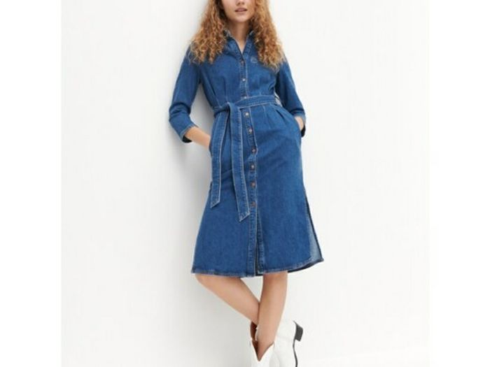 Denim Dress Size Uk 12