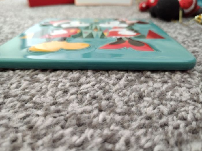 Box Of New as New Disney Christmas Ornaments and Gifts