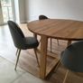 EZ Living solid wood round dining table 160 cm Image 5