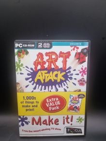 Art Attack Make It!. Art Attack PC CD-ROm