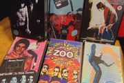 VHS Music Rock x 8 - U2, The Doors, Michael Jackson