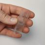 215 - Set of 5 Vintage Clear Glass Decorative Collectible Vials Lab Tubes Image 6