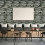 NEW SALE | Stone Brick Wallpaper Peel and Stick 3D Effect Blocks Vintage Brick Faux Textured Self-Adhesive Wallpaper Kitchen Cabinets Backsplash Fireplace Laundry Room Accent Wall Decor Image 4