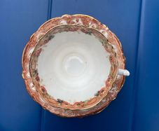 vintage china cup and saucer