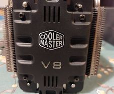 Cooler Master V8 CPU Cooler (Complete with Original Intel Mounting Brackets)
