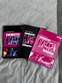 Chemistry live 3 piece book set
