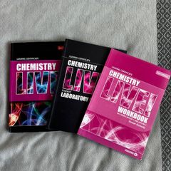 Chemistry live 3 piece book set