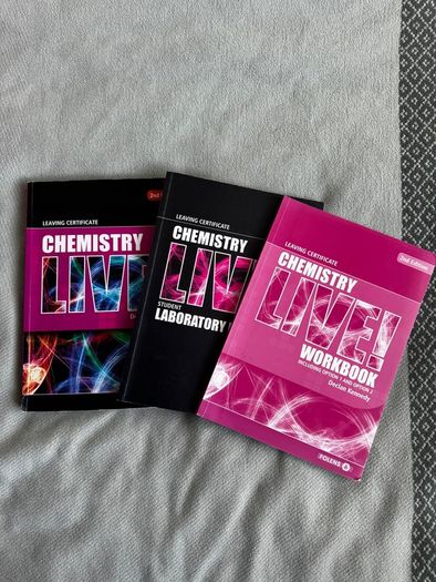 Chemistry live 3 piece book set