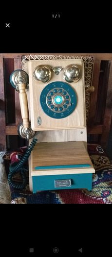 Vintage ornamental phone