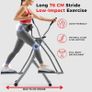 Health & Fitness Elliptical Cross Trainer w/ LCD Monitor, Air Walker Exercise Machines For Home Gym Workouts Image 2