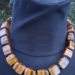 Natural Tiger's Eye Necklace