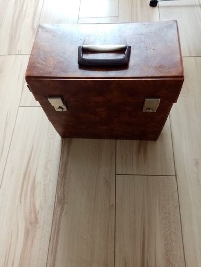 Vintage/Classic Record Collection (some Irish artists) of 24 with brown carrycase