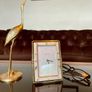 Vintage Timemaster England Quartz Gold Clock Image 2