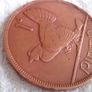 1928 Irish Penny. Image 3