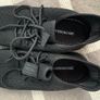 Crosshatch Womens Runout Trainers Black Mono Textile upper. Synthetic sole. Image 2