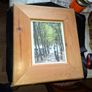 4 Chunky Natural Wood Picture Frames Measurements in the photos Postage Available or Collection, all same size Image 7