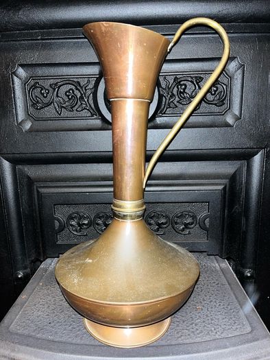 Brass and Copper Water Jug