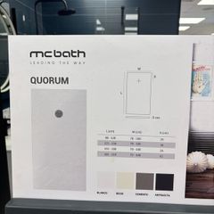 McBath shower tray