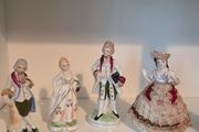 Vintage Porcelain Lady and Gentleman Figurine Set