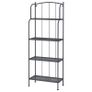 Ikea Lacko metal shelving unit and 4 x window boxes planters Image 2